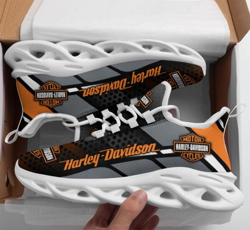 Harley Davidson Max Soul Shoes Sneakers Perfect Gift NML