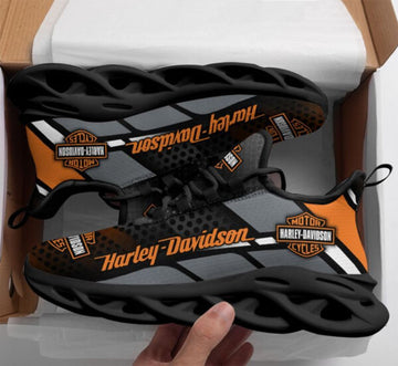 Harley Davidson Max Soul Shoes Sneakers Perfect Gift NML