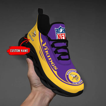 Minnesota Vikings Max Soul Shoes Sneakers For Men And Women