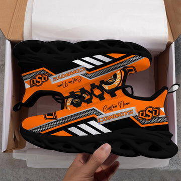 Oklahoma State Cowboys Max Soul Shoes Sneakers For Men And Women