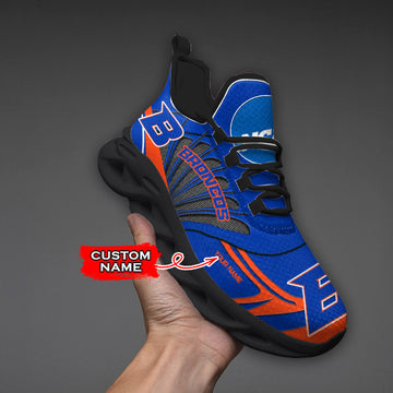 Boise State Broncos Max Soul Shoes Sneakers For Men And Women