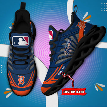 Detroit Tigers Max Soul Shoes Sneakers For Men And Women