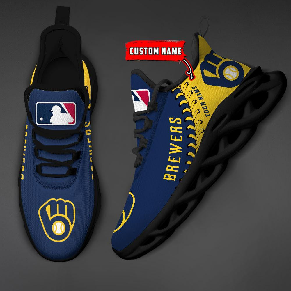 Milwaukee Brewers Max Soul Shoes Sneakers For Men And Women