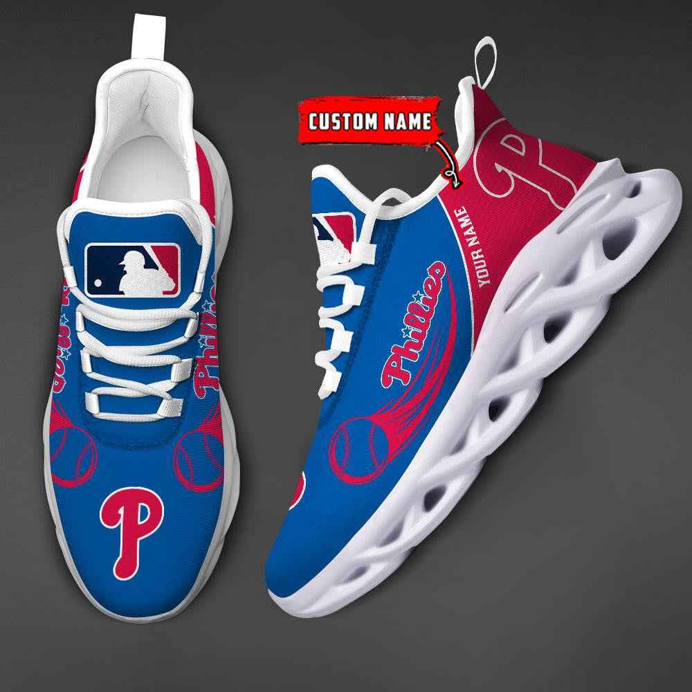 Philadelphia Phillies Max Soul Shoes Sneakers For Men And Women