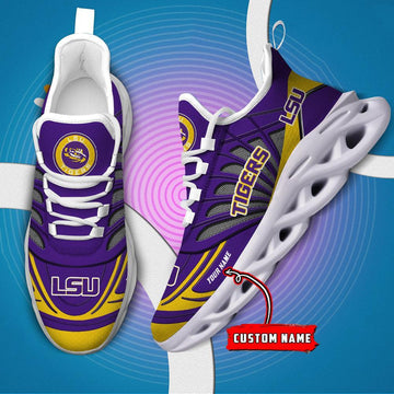LSU Tigers Max Soul Shoes Sneakers For Men And Women