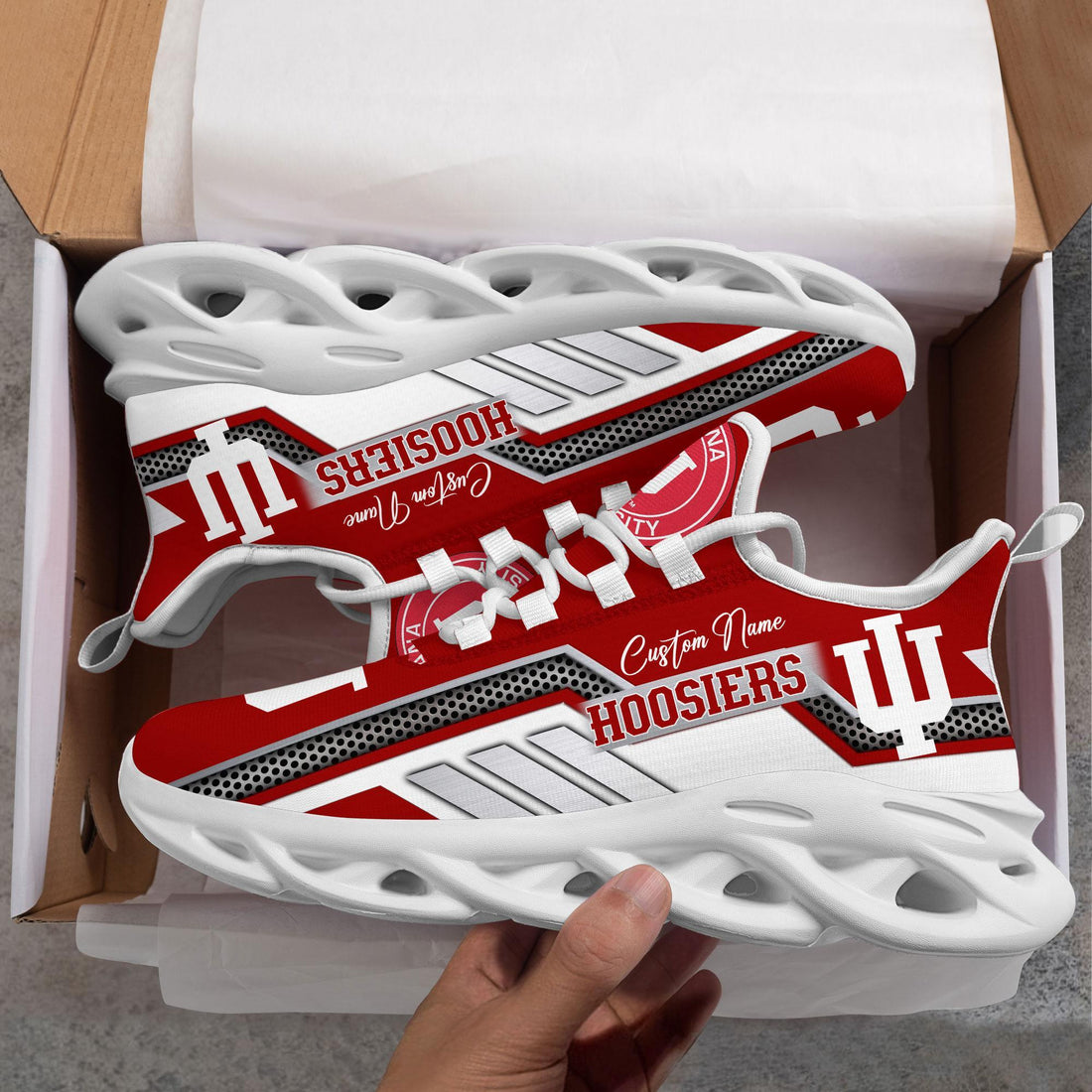 Indiana Hoosiers Max Soul Shoes Sneakers For Men And Women