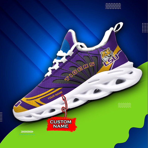 LSU Tigers Max Soul Shoes Sneakers For Men And Women