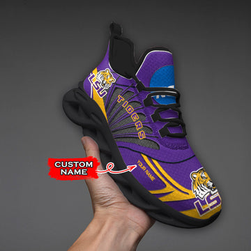 LSU Tigers Max Soul Shoes Sneakers For Men And Women