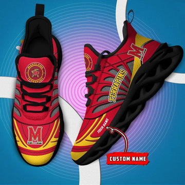 Maryland Terrapins Max Soul Shoes Sneakers For Men And Women