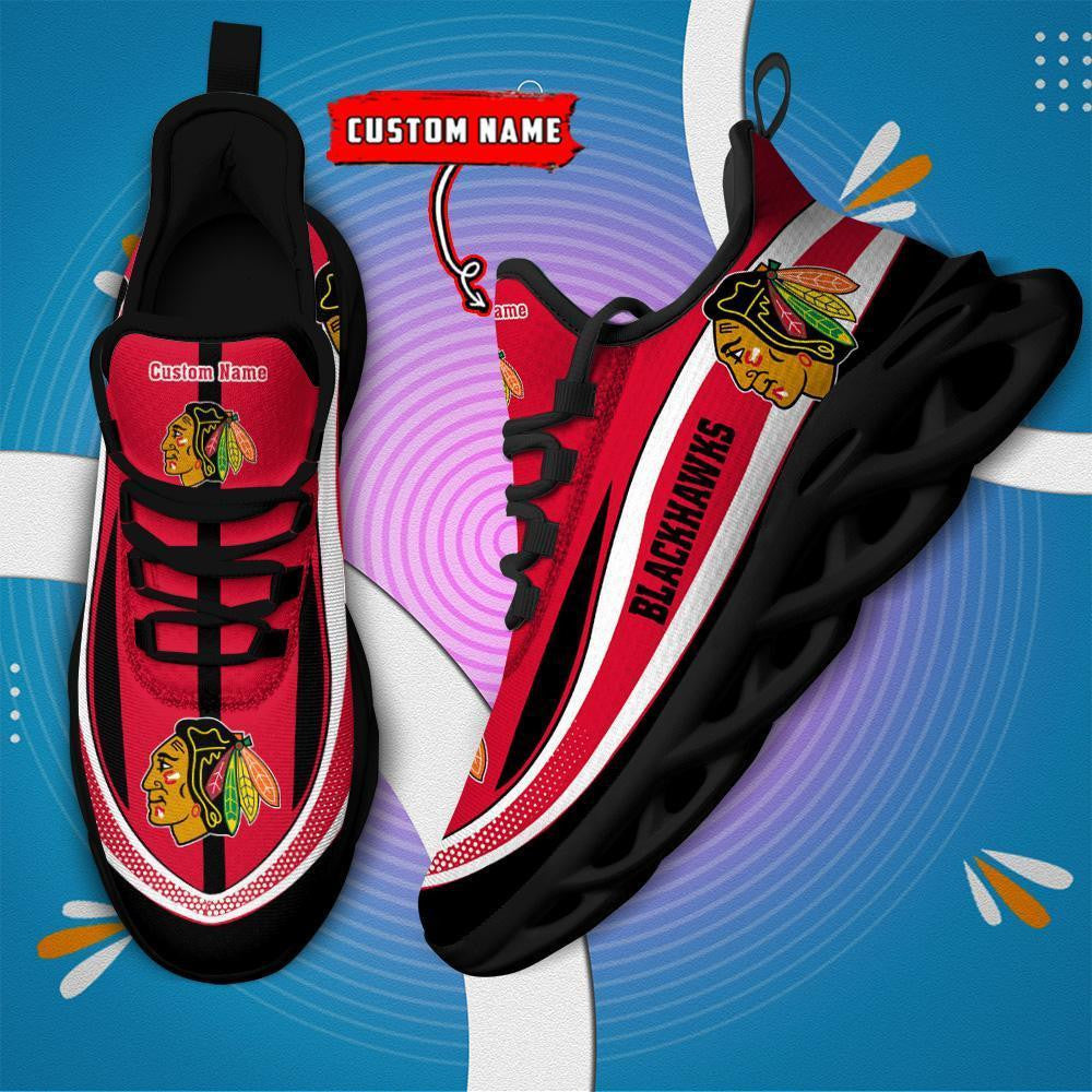 Chicago Blackhawks NHL Max Soul Shoes Sneakers For Men And Women