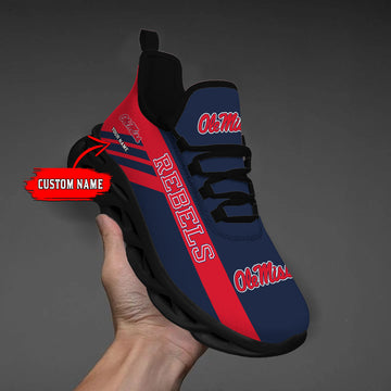 Ole Miss Rebels Max Soul Shoes Sneakers For Men And Women