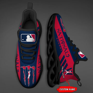 Washington Nationals Max Soul Shoes Sneakers For Men And Women