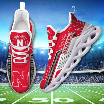 Nebraska Cornhuskers Max Soul Shoes Sneakers For Men And Women