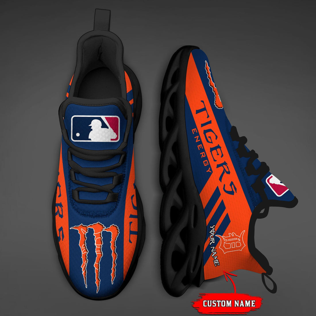 Detroit Tigers Max Soul Shoes Sneakers For Men And Women