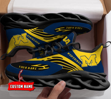 Michigan Wolverines Max Soul Shoes Sneakers For Men And Women