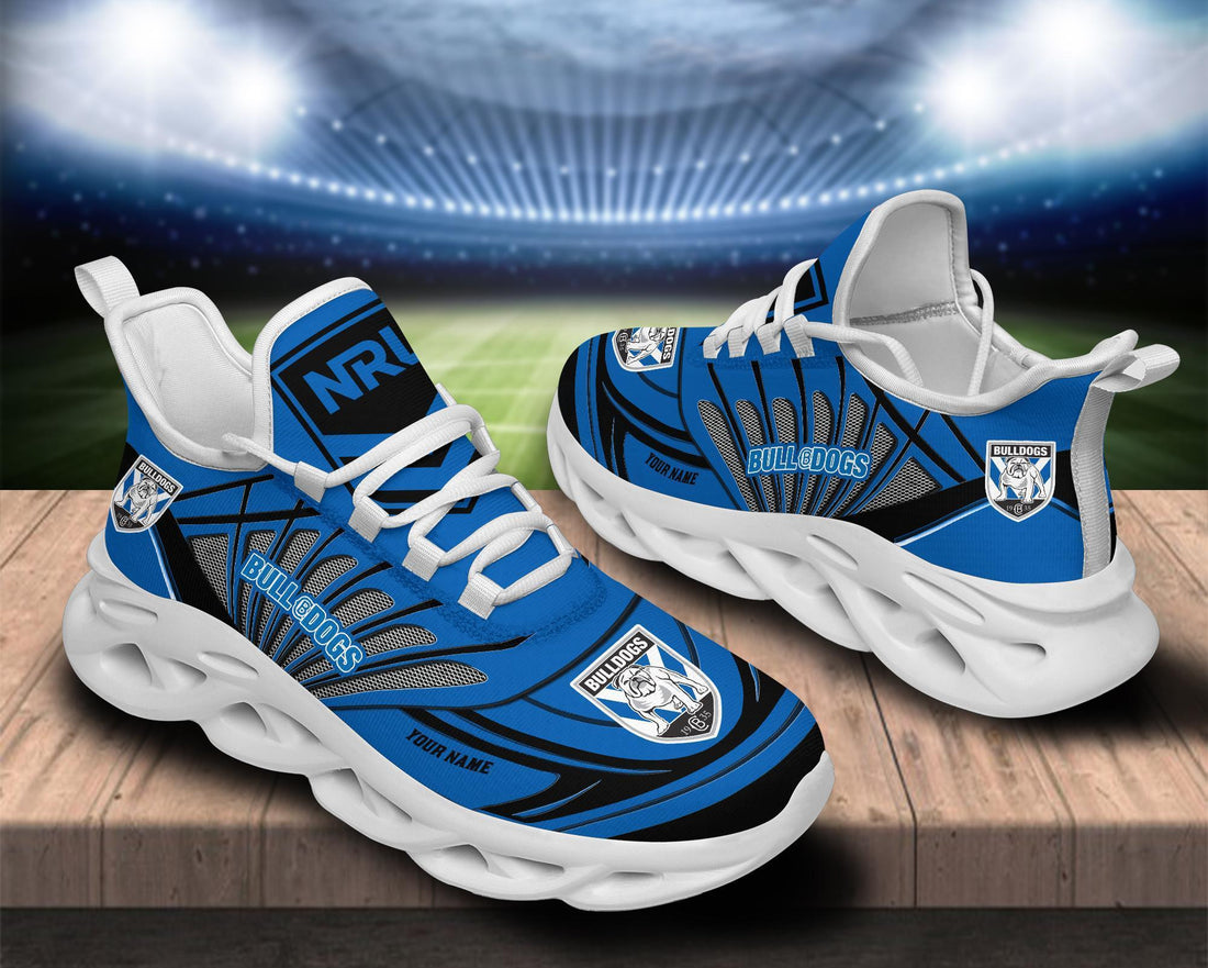 Canterbury Bulldogs NRL Max Soul Shoes Sneakers For Men And Women