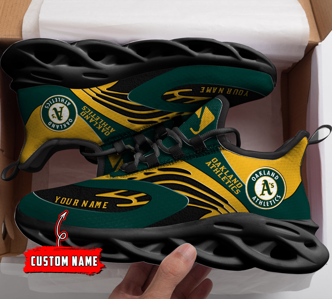 Oakland Athletics Max Soul Shoes Sneakers For Men And Women