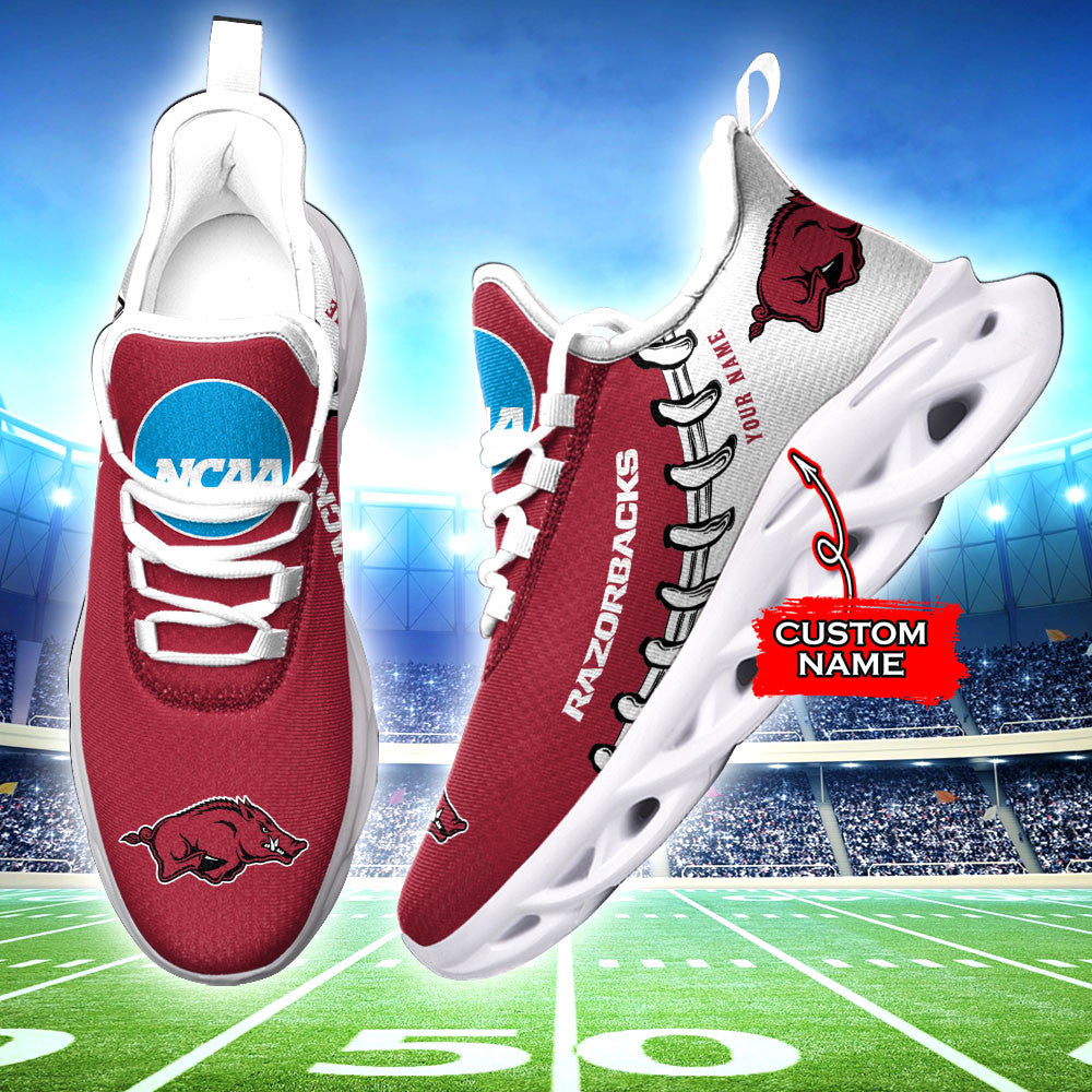 Arkansas Razorbacks Max Soul Shoes Sneakers For Men And Women