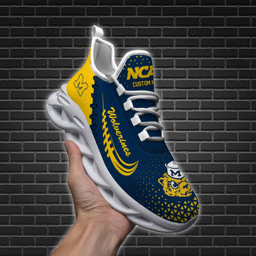 Michigan Wolverines Max Soul Shoes Sneakers For Men And Women