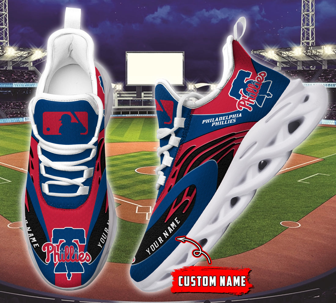 Philadelphia Phillies Max Soul Shoes Sneakers For Men And Women