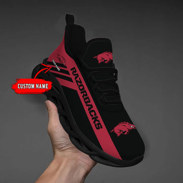 Arkansas Razorbacks Max Soul Shoes Sneakers For Men And Women