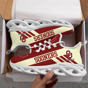 Oklahoma Sooners Max Soul Shoes Sneakers For Men And Women