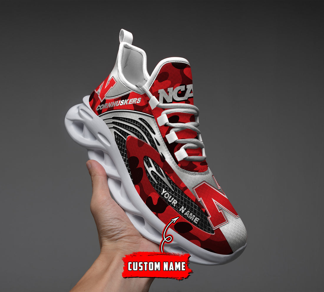 Nebraska Cornhuskers Max Soul Shoes Sneakers For Men And Women