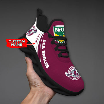 Melbourne Storm NRL Max Soul Shoes Sneakers For Men And Women