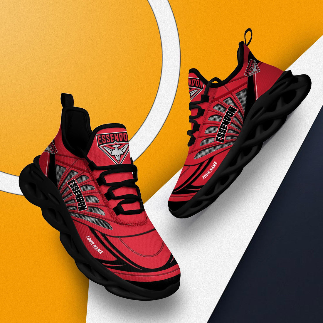 Essendon AFL Max Soul Shoes Sneakers For Men And Women