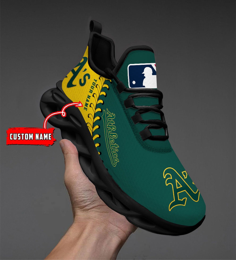 Oakland Athletics Max Soul Shoes Sneakers For Men And Women