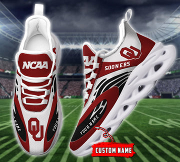 Oklahoma Sooners Max Soul Shoes Sneakers For Men And Women