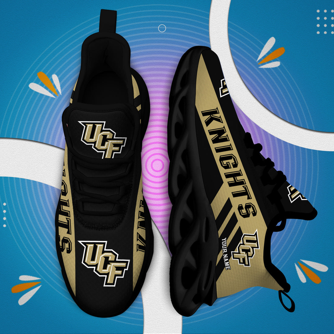 UCF Knights Max Soul Shoes Sneakers For Men And Women