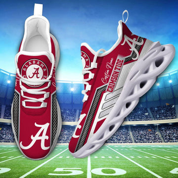 Alabama Crimson Tide Max Soul Shoes Sneakers For Men And Women