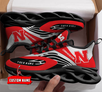 Nebraska Cornhuskers Max Soul Shoes Sneakers For Men And Women