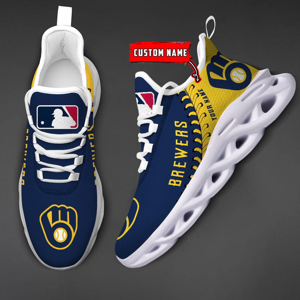 Milwaukee Brewers Max Soul Shoes Sneakers For Men And Women