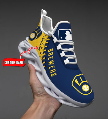 Milwaukee Brewers Max Soul Shoes Sneakers For Men And Women