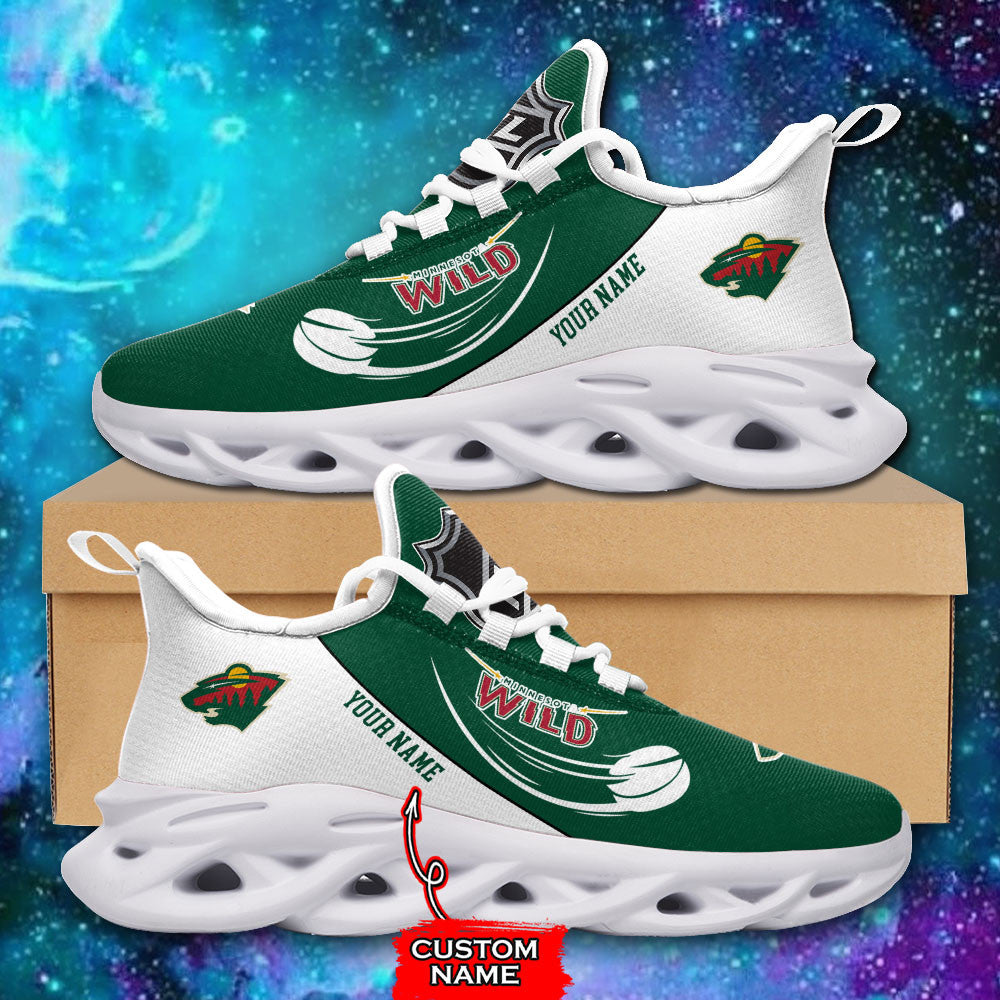 Minnesota Wild NHL Max Soul Shoes Sneakers For Men And Women