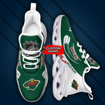 Minnesota Wild NHL Max Soul Shoes Sneakers For Men And Women