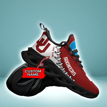 Oklahoma Sooners Max Soul Shoes Sneakers For Men And Women