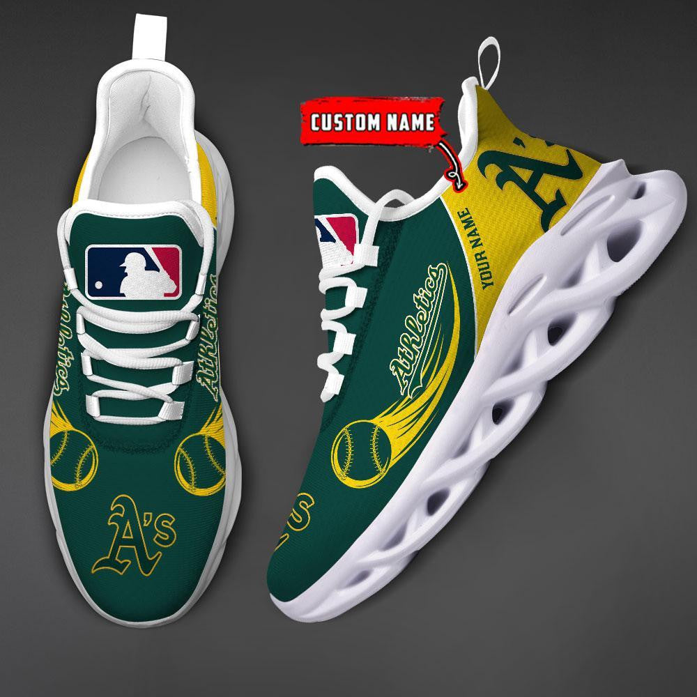 Oakland Athletics Max Soul Shoes Sneakers For Men And Women