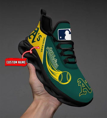 Oakland Athletics Max Soul Shoes Sneakers For Men And Women
