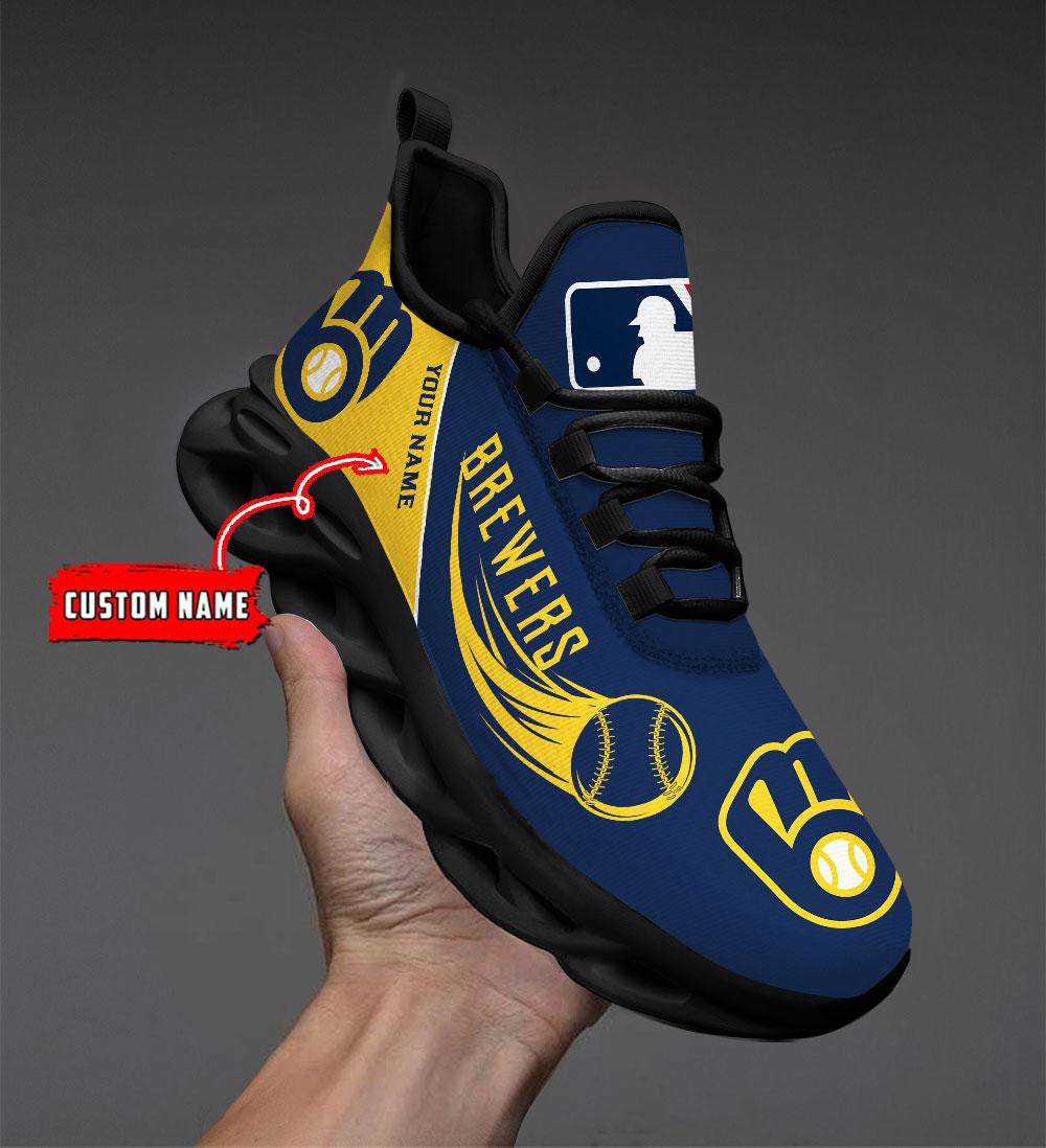 Milwaukee Brewers Max Soul Shoes Sneakers For Men And Women