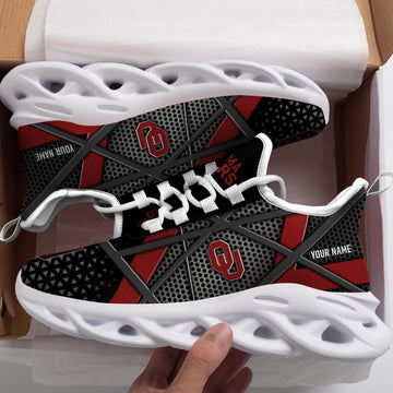 Oklahoma Sooners Max Soul Shoes Sneakers For Men And Women