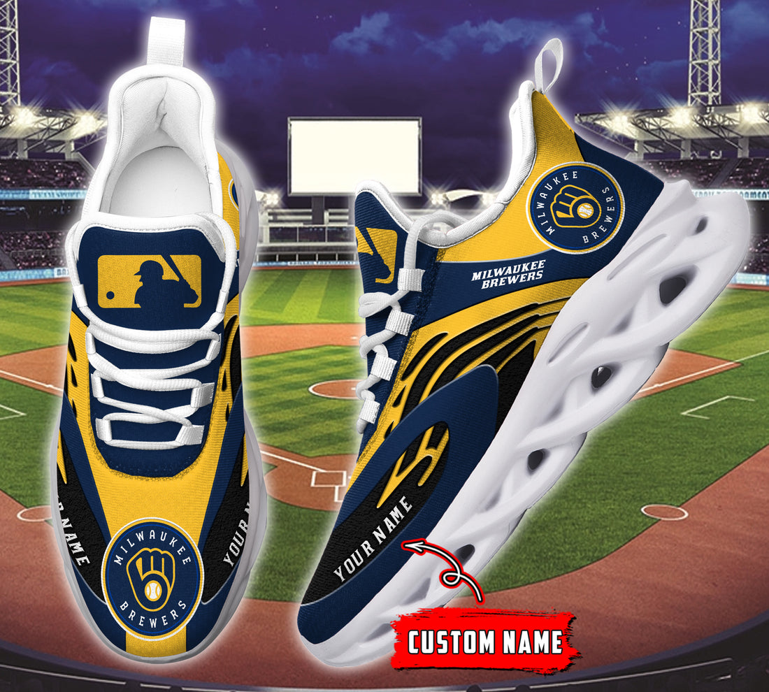 Milwaukee Brewers Max Soul Shoes Sneakers For Men And Women