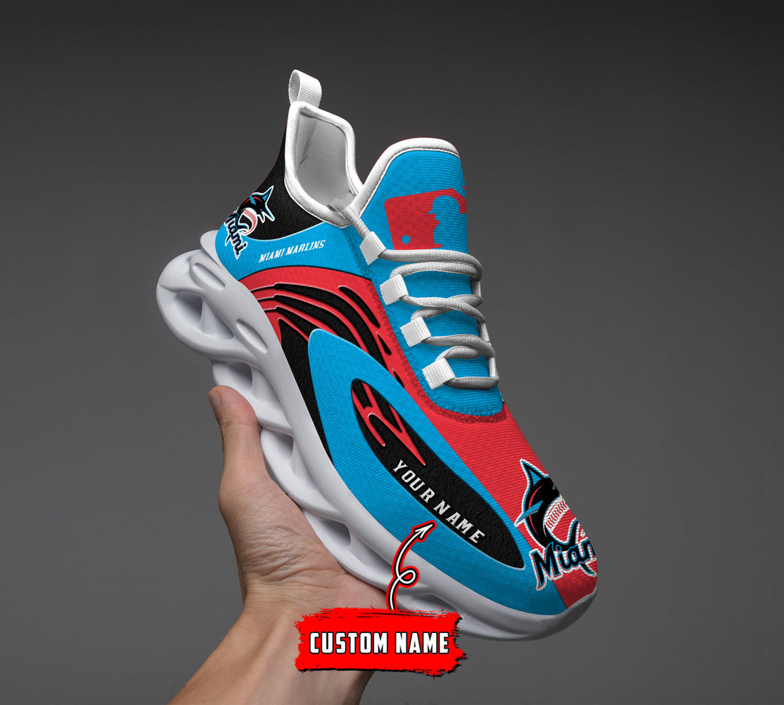 Miami Marlins Max Soul Shoes Sneakers For Men And Women