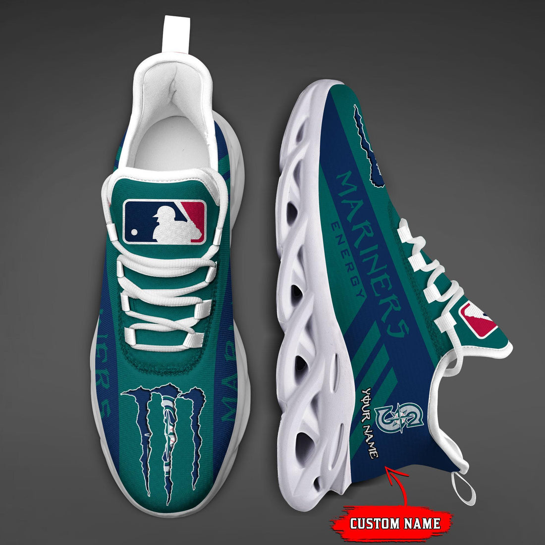 Seattle Mariners Max Soul Shoes Sneakers For Men And Women