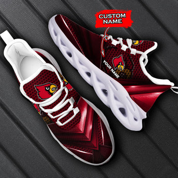 Louisville Cardinals Max Soul Shoes Sneakers For Men And Women