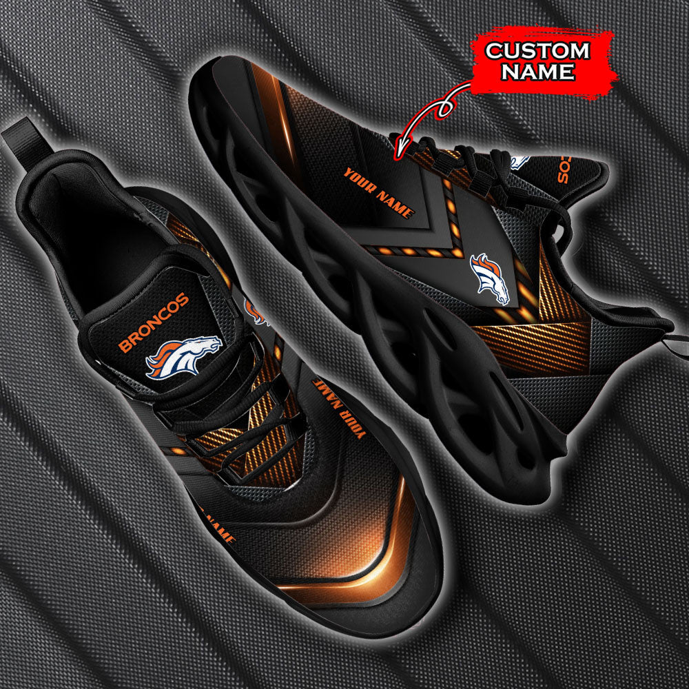 Denver Broncos Max Soul Shoes Sneakers For Men And Women