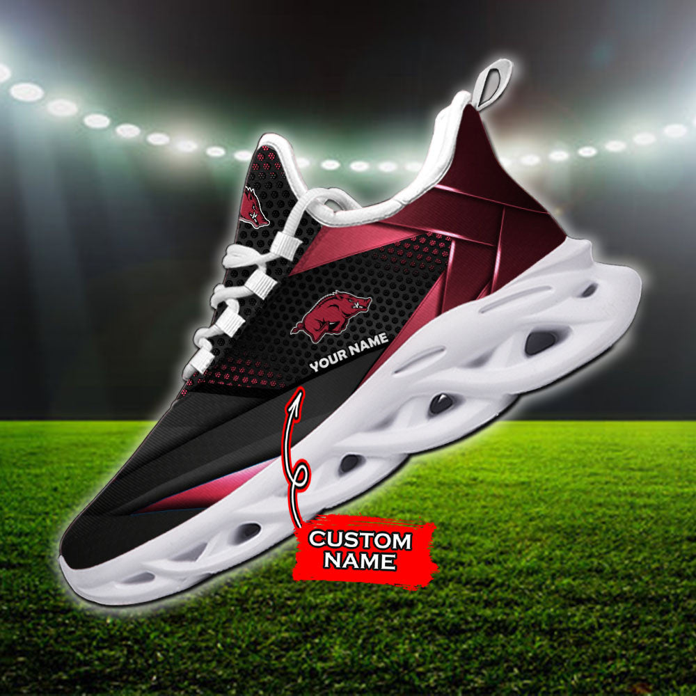 Arkansas Razorbacks Max Soul Shoes Sneakers For Men And Women