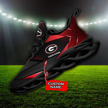 Georgia Bulldogs Max Soul Shoes Sneakers For Men And Women
